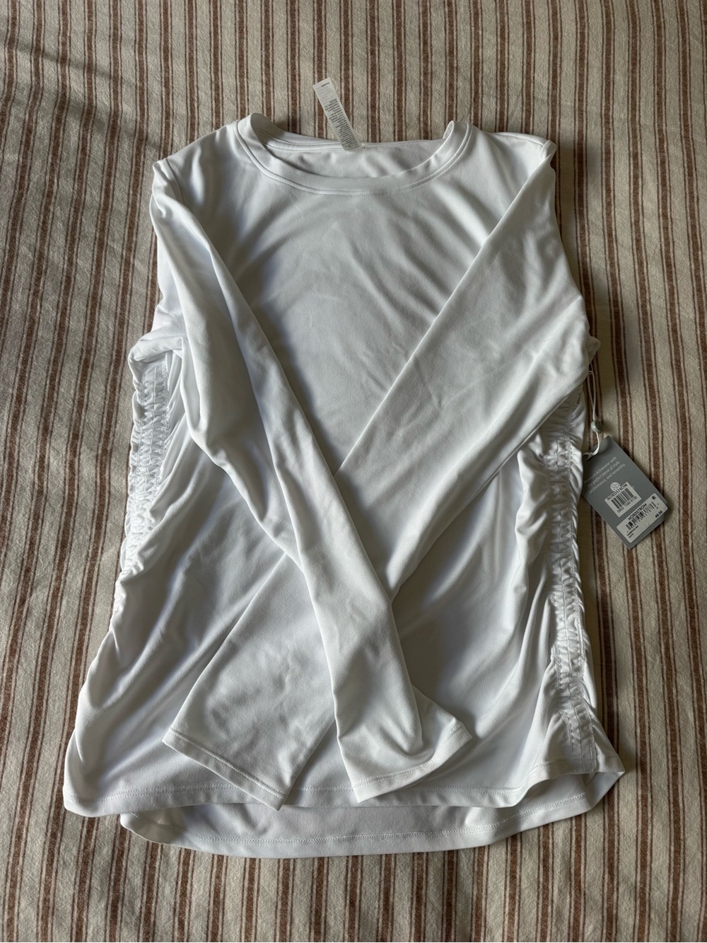 Zella long sleeve rushed top